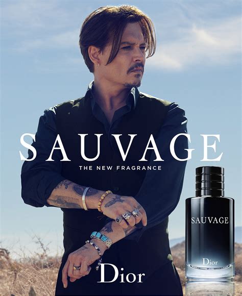 actor who plays dior|johnny Depp sauvage images.